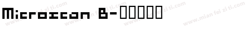 Microscan B字体转换